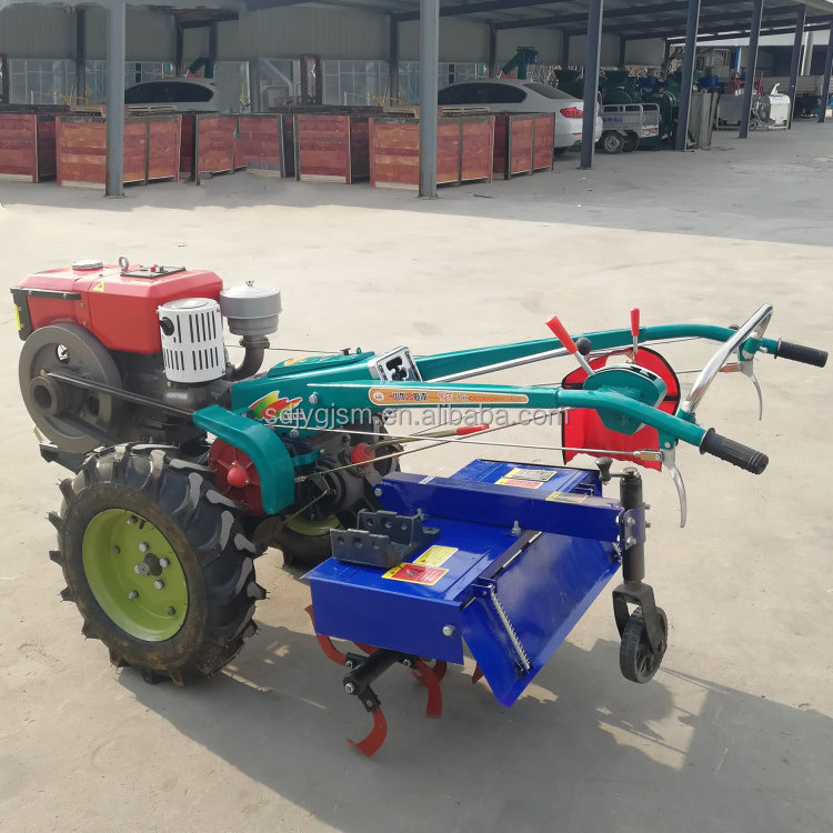 Multi functional tiller plow, 18 horsepower walking tractor, potato harvester