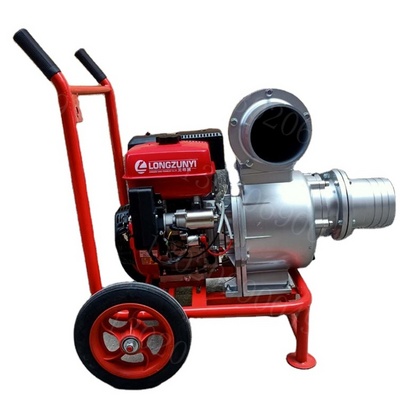 Agricultural machinery irrigation diesel engine water pump 6-inch 8-inch self suction pump