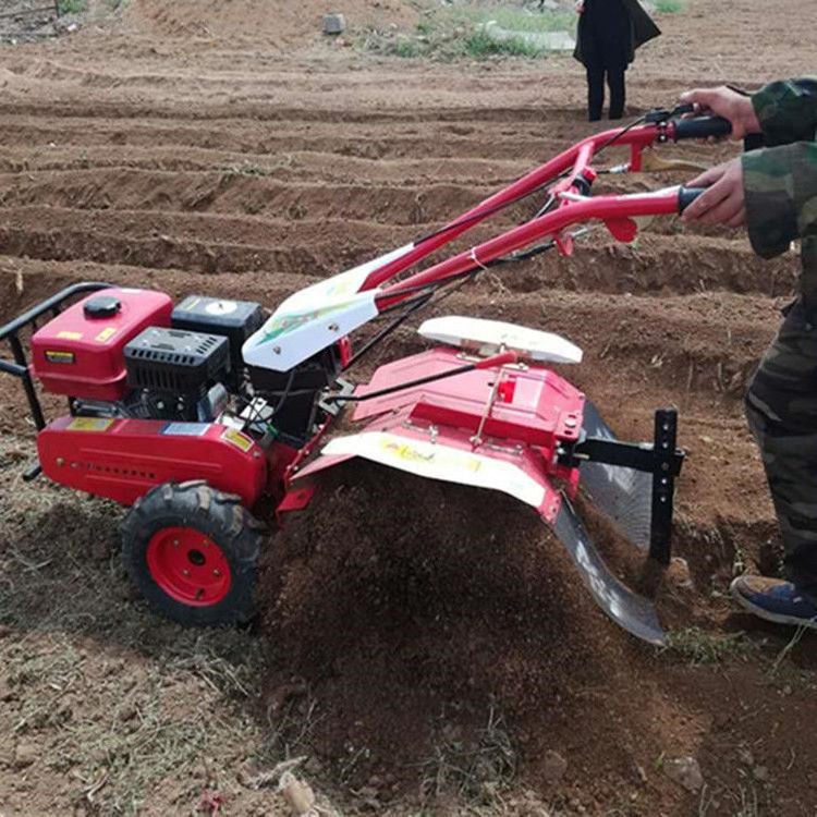 Handheld rotary tiller, small rotary tiller, scarifier, plow