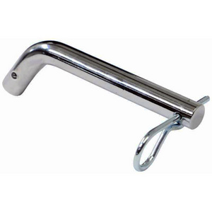 Hardened steel construction Standard Trailer hitch pin and clip 5/8 inch diameter  for 2 inch  trailer hitch