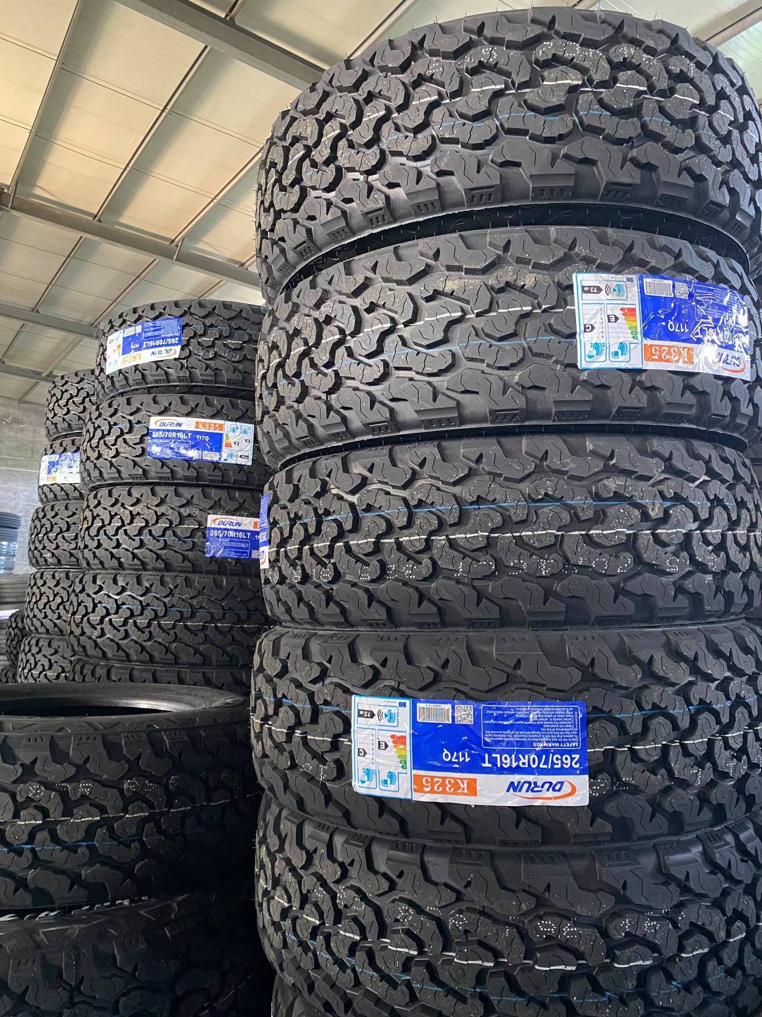 Tyre manufacturers wholesale warranty tire CHINA DURUN ALL TERRAIN  SUV AT TIRE 225/70R16 235/70R16 245/70R16 265/70R16 225/75R1