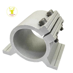 Engraving machine spindle fixture holder 62/65/80/85/100/125MM  cast aluminum sandblasting surface fixed seat spindle holder