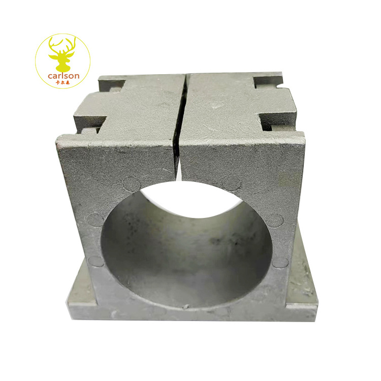 Engraving machine spindle fixture holder 62/65/80/85/100/125MM  cast aluminum sandblasting surface fixed seat spindle holder