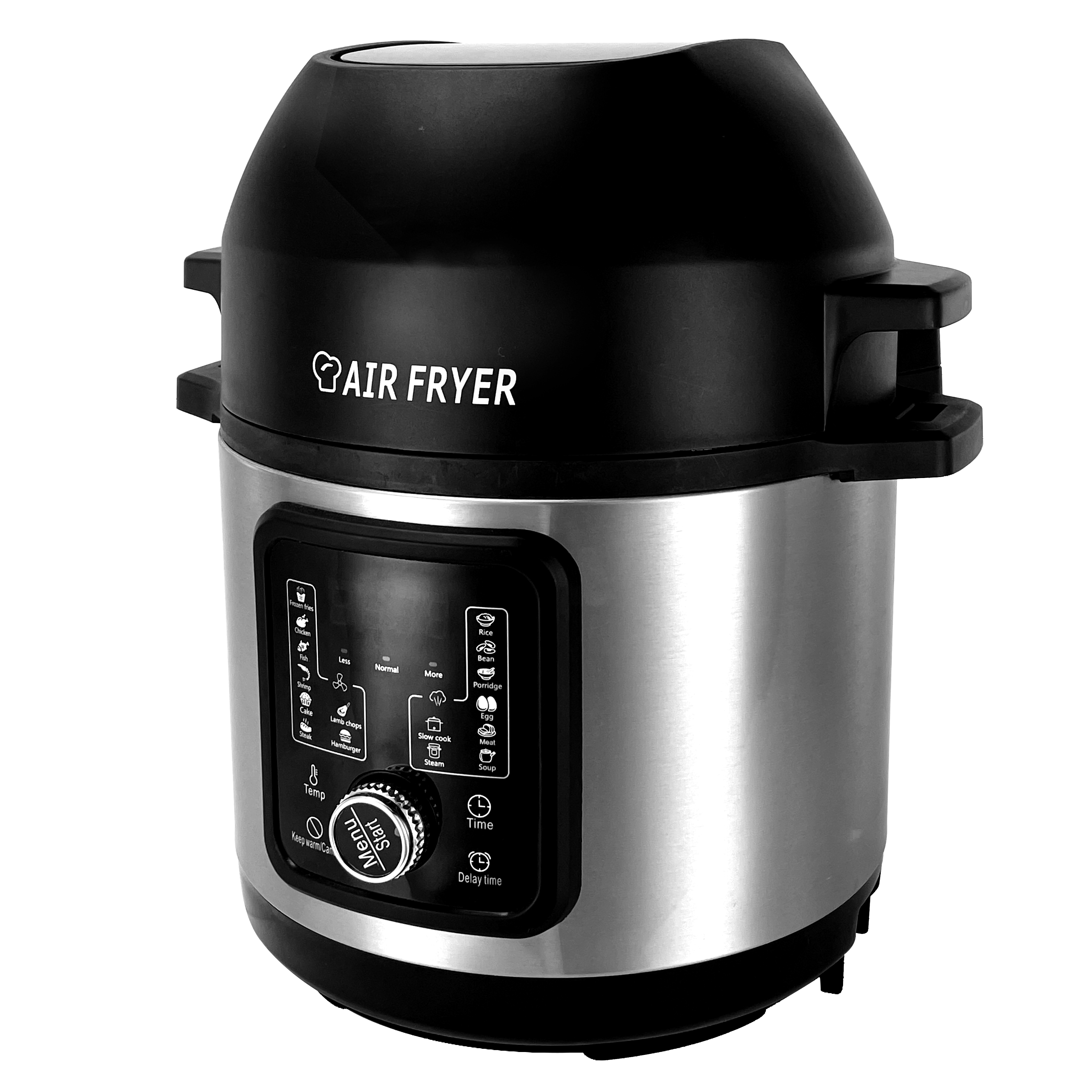 6l Pressure Cooker Manufacturer Digital Control Aluminum Inner Pot Electric Pressure Cooker With Air Fryer