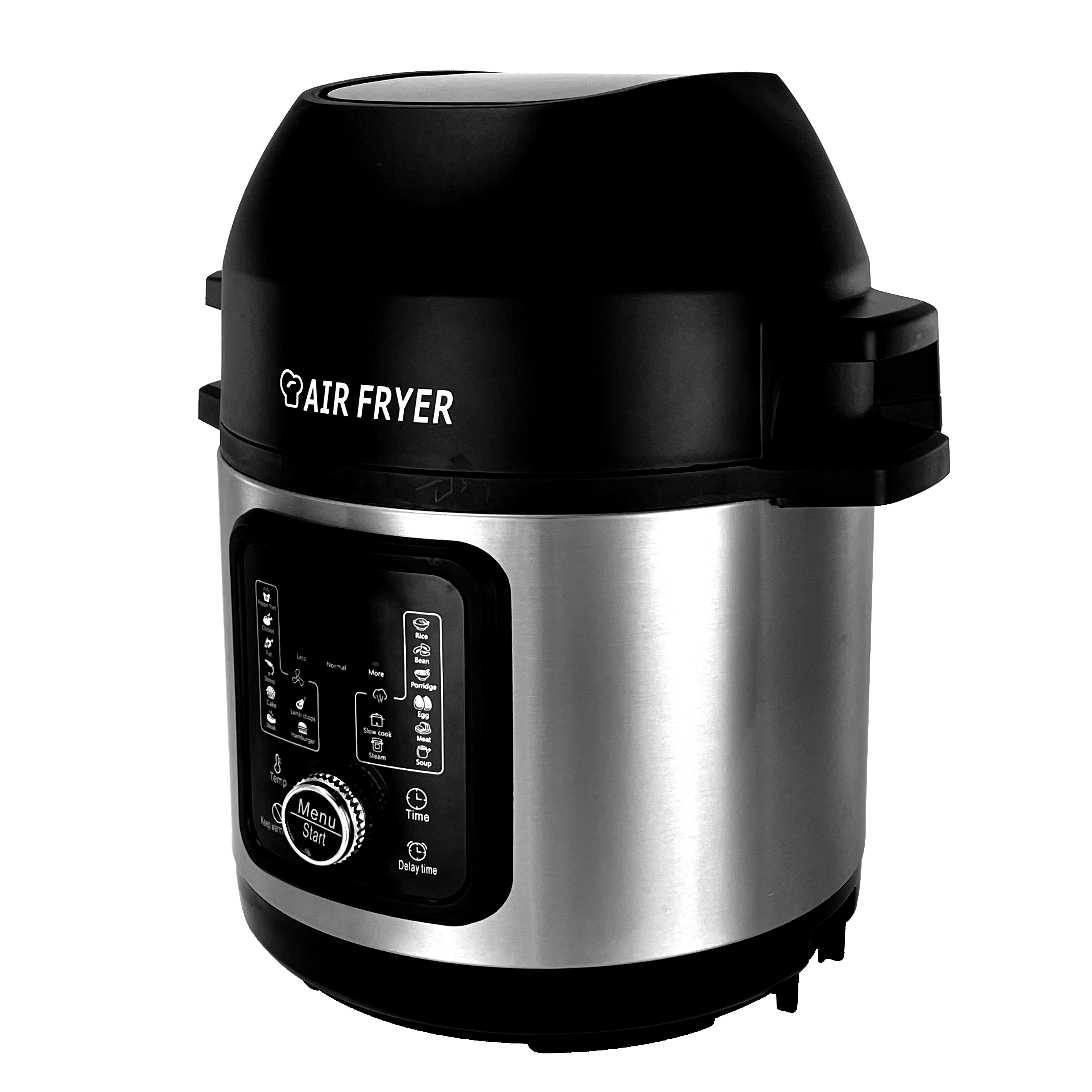 6l Pressure Cooker Manufacturer Digital Control Aluminum Inner Pot Electric Pressure Cooker With Air Fryer