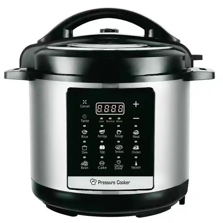 Multifunctional 6L Instant Crock Cooking Pot Digital Large Capacity Smart Pressure Cooker