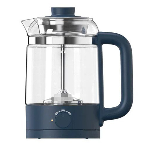 Simple independent base electric kettle with spray stainless steel strainer tea maker