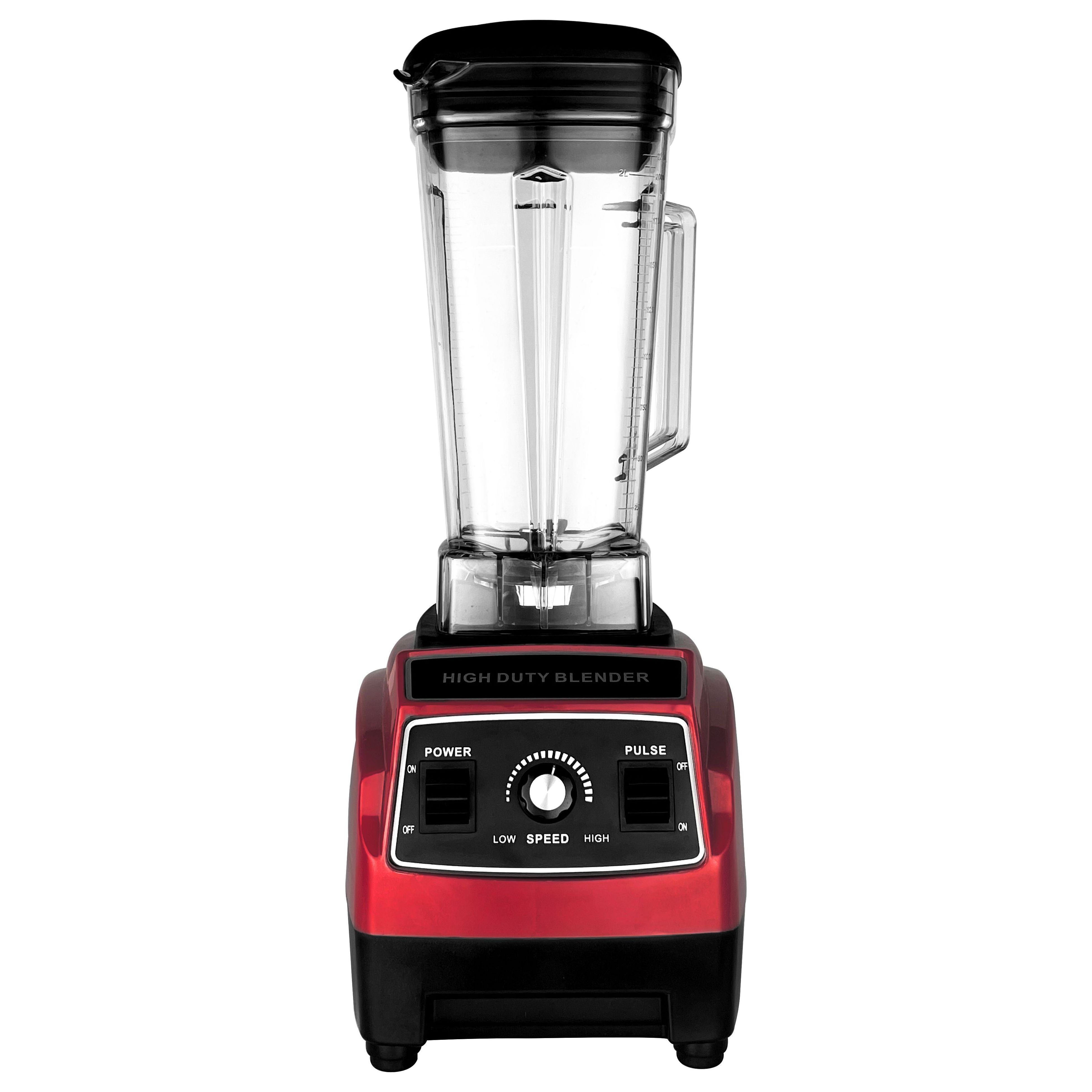 Commercial Food Processor 2L Large Capacity Electric Portable Fresh Fruit Smoothie Juicer Powerful Blender