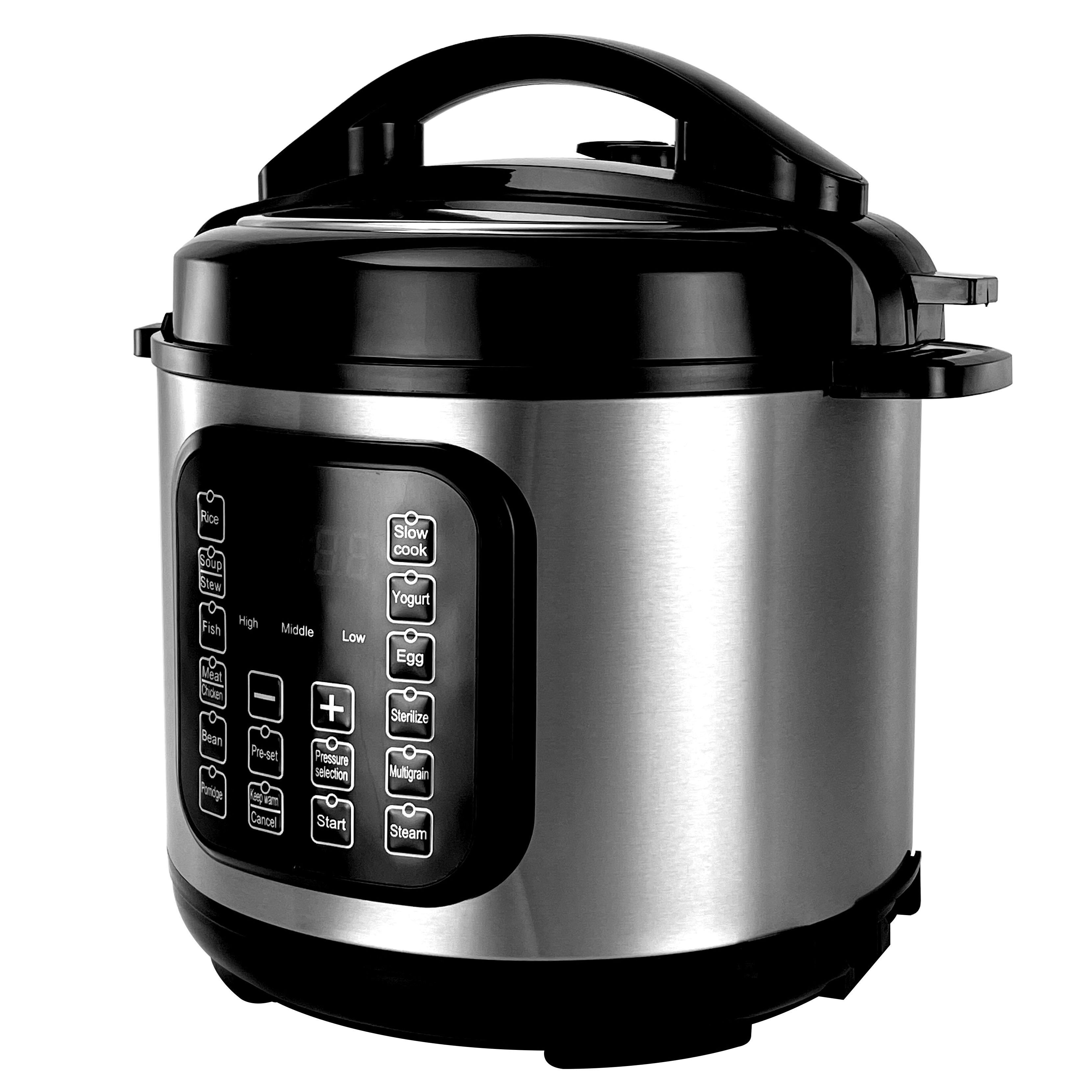 Professional Instant Crock Cooking Pot Stainless Steel Household 6L Electric Pressure Cooker