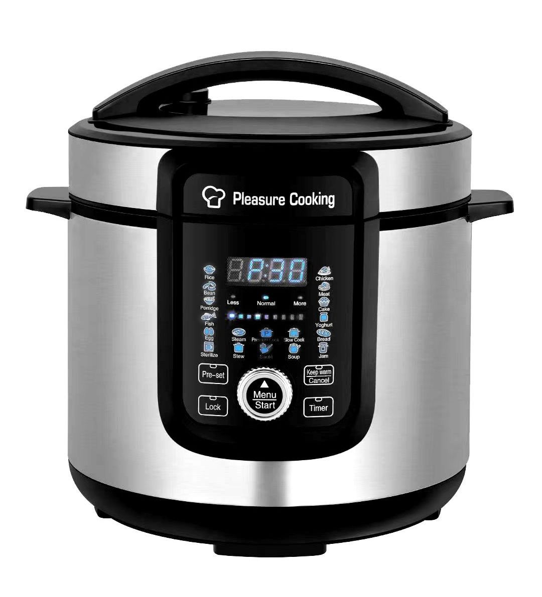 Kitchen Household 6L Capacity Anti Scalding Lid Smart Rice Instant Crock Cooking Electric Pressure Cooker