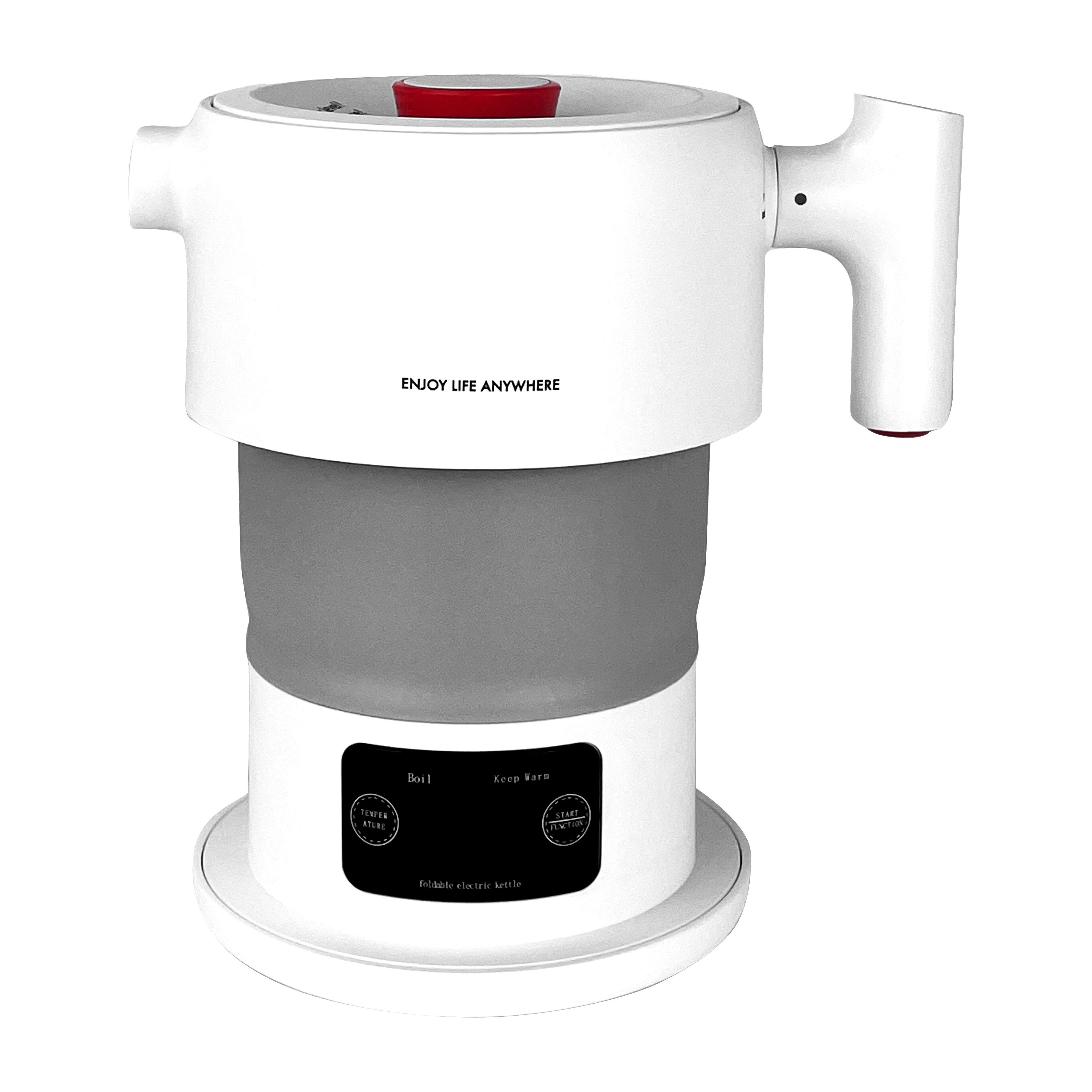 Factory Selling Electric Cup 0.6L Travel Water Boiler Portable Folding Electric Digital Kettle