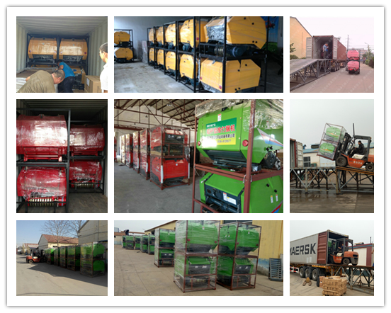 Manual Operation Agricultural Round Hay Baler Farm Equipment Automatic Small Corn Hay Packing Baler Machine