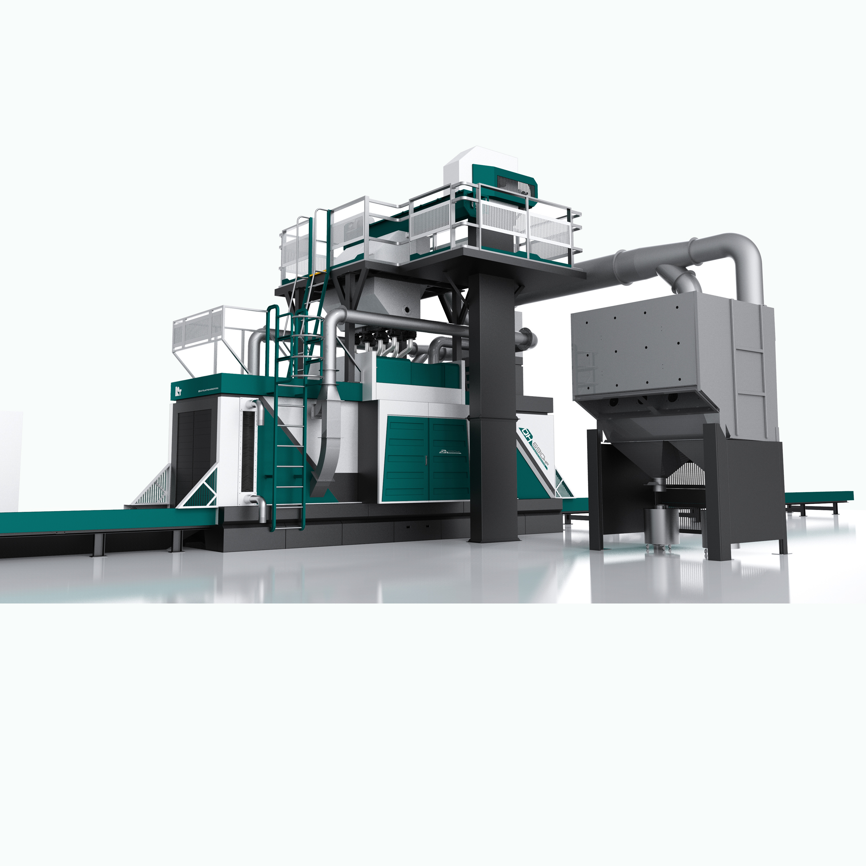 factory price sandblasting equipment Q69 steel plate/sheet shot peening blasting machine Sand Blaster