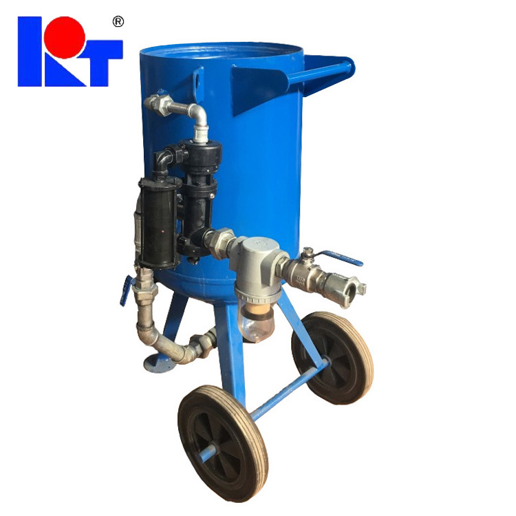 100L Dry Sandblaster Equipment Sand Blasting Machine