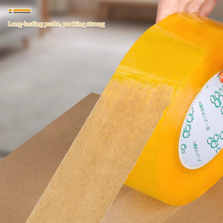 Keyrone Long Lasting Transparent BOPP Adhesive Packing Tape with Acrylic Water Base Glue