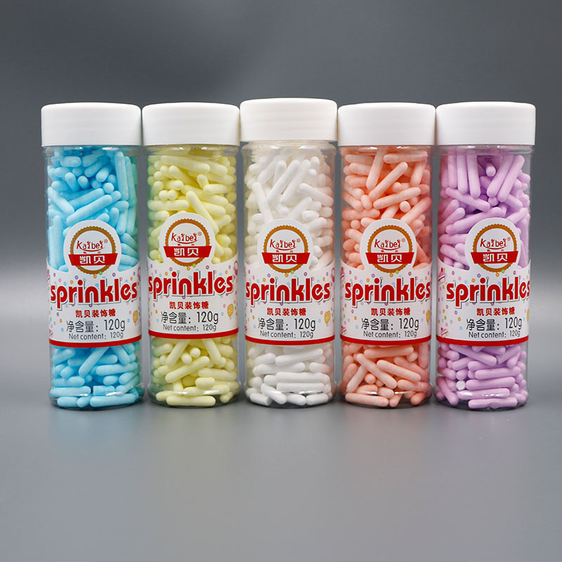 Wholesale bakery decoration ingredients edible birthday decoration sprinkles candy