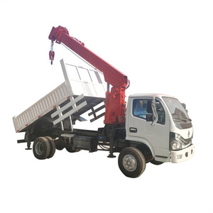 China technical Small Truck Cran 3 ton truck mounted crane Lorry Truck Crane