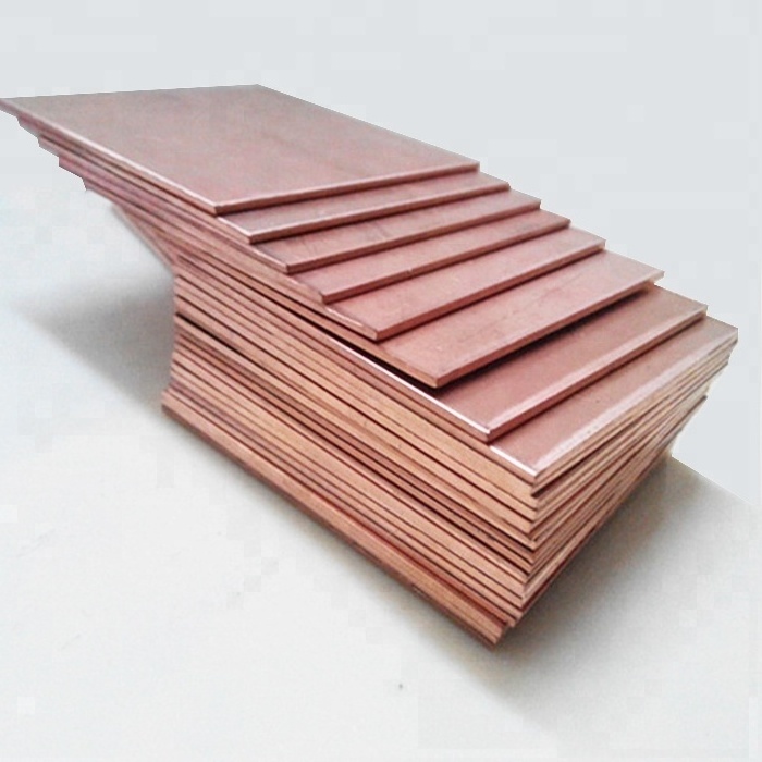 wholesale copper sheets Pure 99.99% 3mm electrolytic copper cathodes sheet C10100 Cooper Plate copper cathode plates