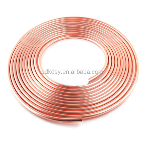 12mm Thickness for air condition Copper pipe / tube C12000