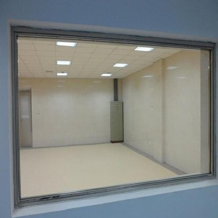 X-ray lead glass window lead protective glass