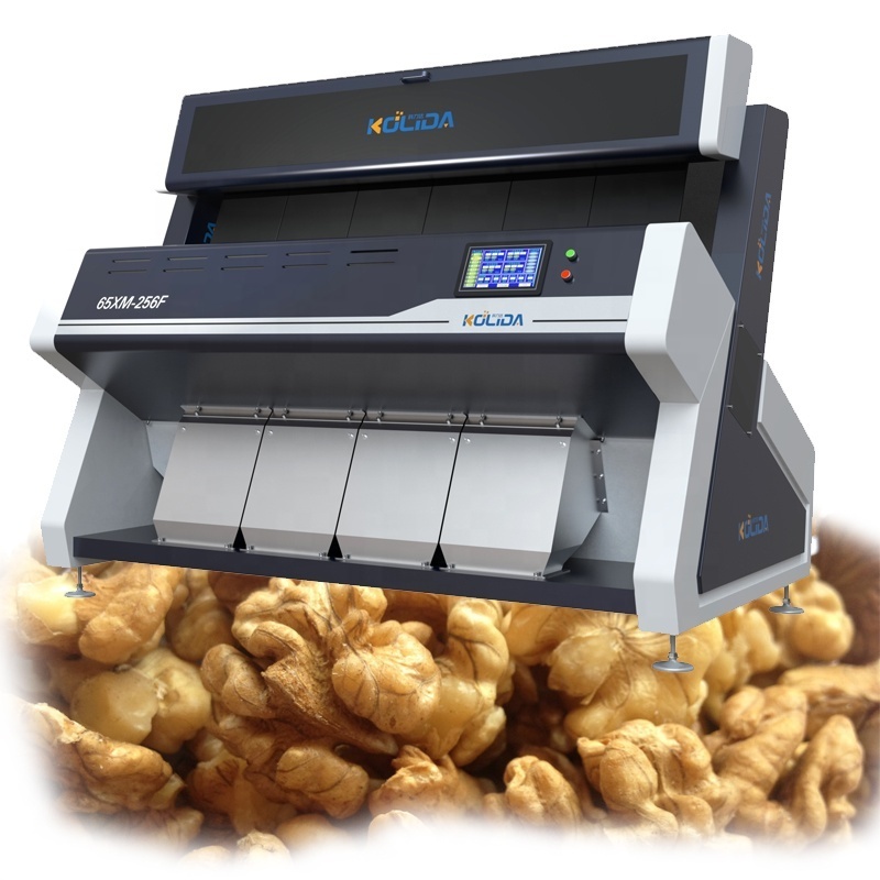 Nut colour sorter walnut cashew CCD colour sorter walnut processing equipment