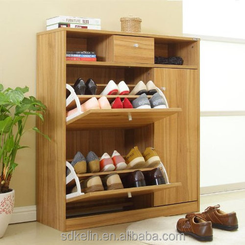 Three doors shoes rack plastic