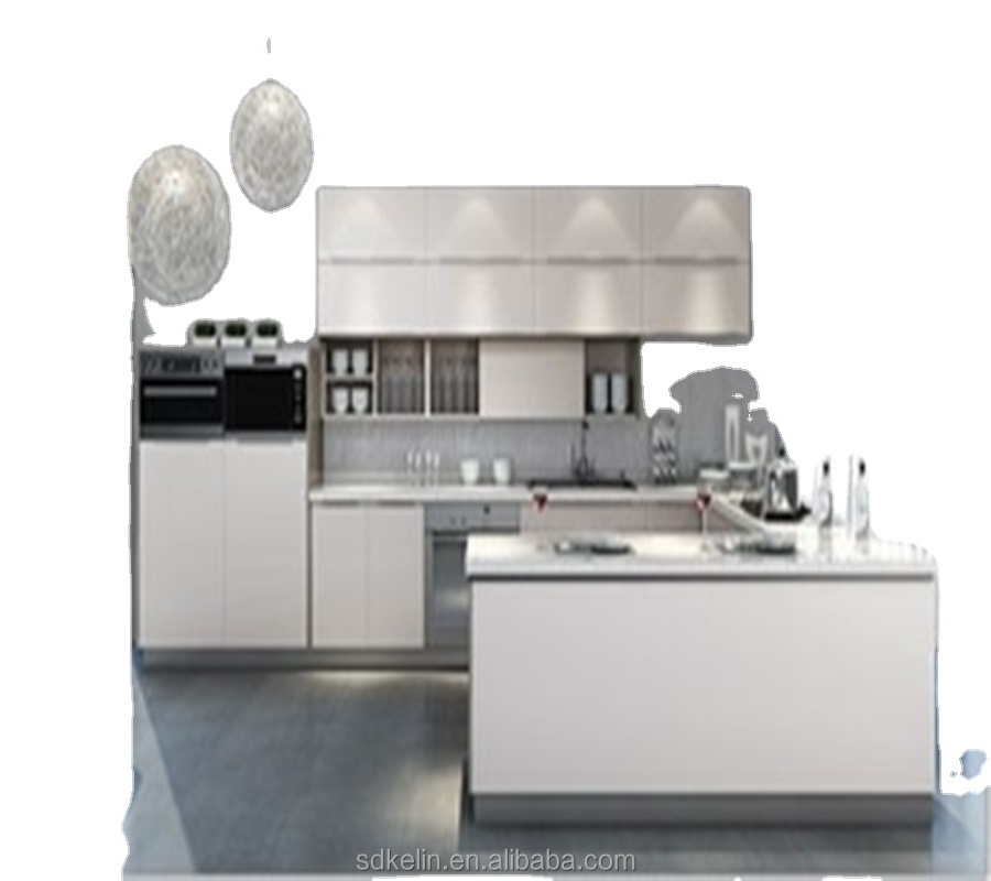 Modern wooden high gloss kitchen cabinet