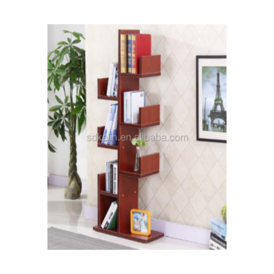 colorful tree shaped bookshelf