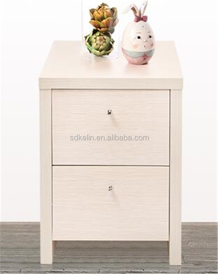 Simple design narrow bedside cabinet