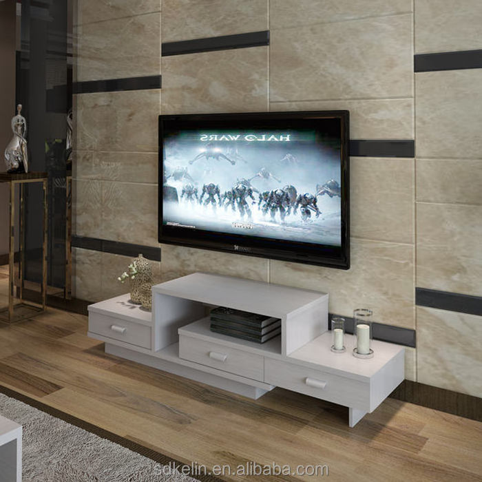 Fashion tv stand with three drawers