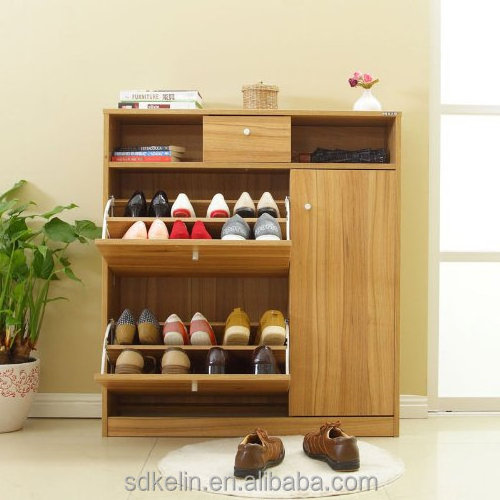 Three doors shoes rack plastic