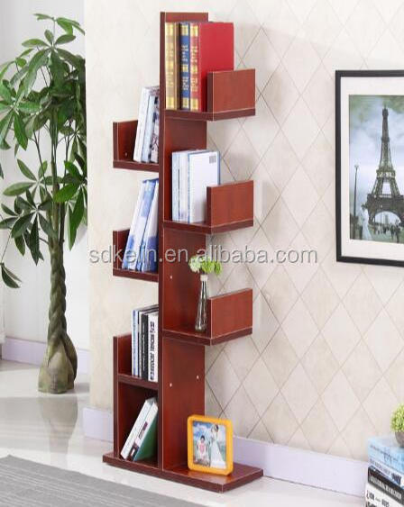 colorful tree shaped bookshelf