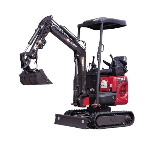 Mini crawler excavator from China Shandong Ken Stone factory  Mini Excavator 1 Ton with  CE certificate Rhinoceros XN12-9