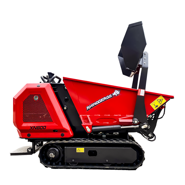 Rhinoceros XN800 CE China Mini Dumper 1 Ton Compact Engine Transporter Crawler Dump Truck