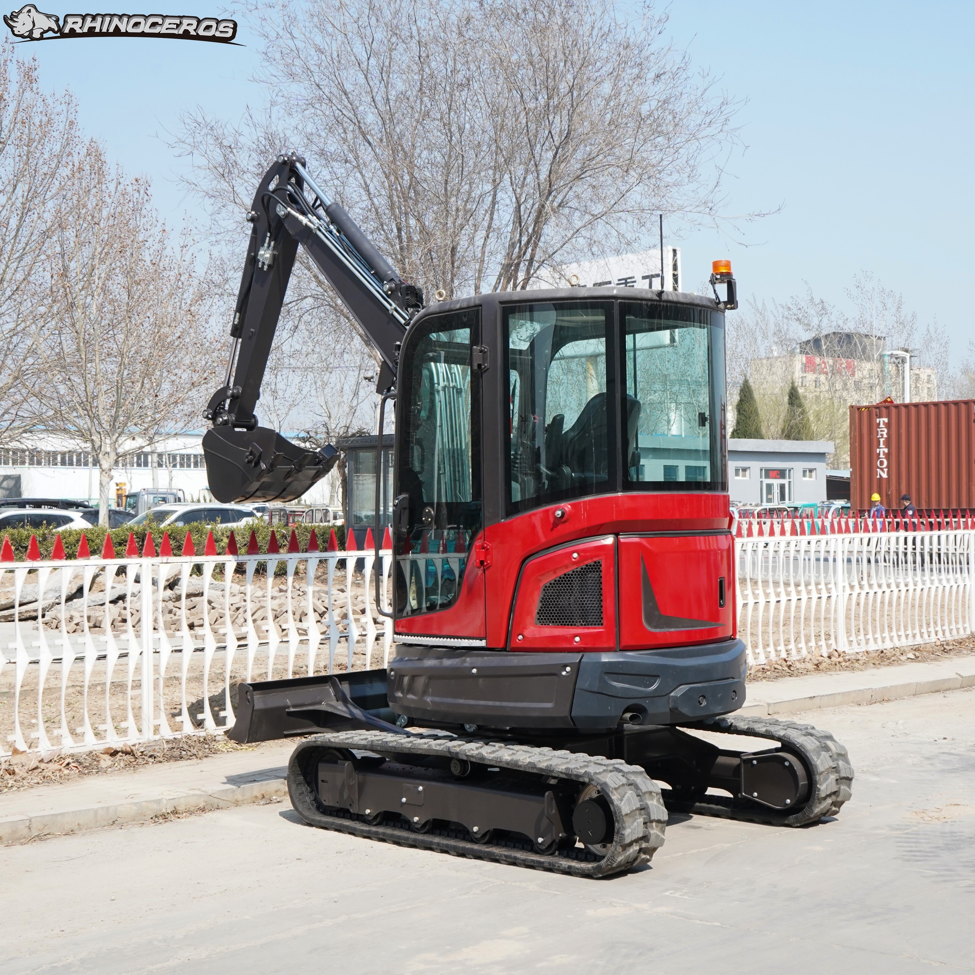 Irene Rhinoceros 3.5ton 4ton crawler excavator XN35  with swing boom  digger mini