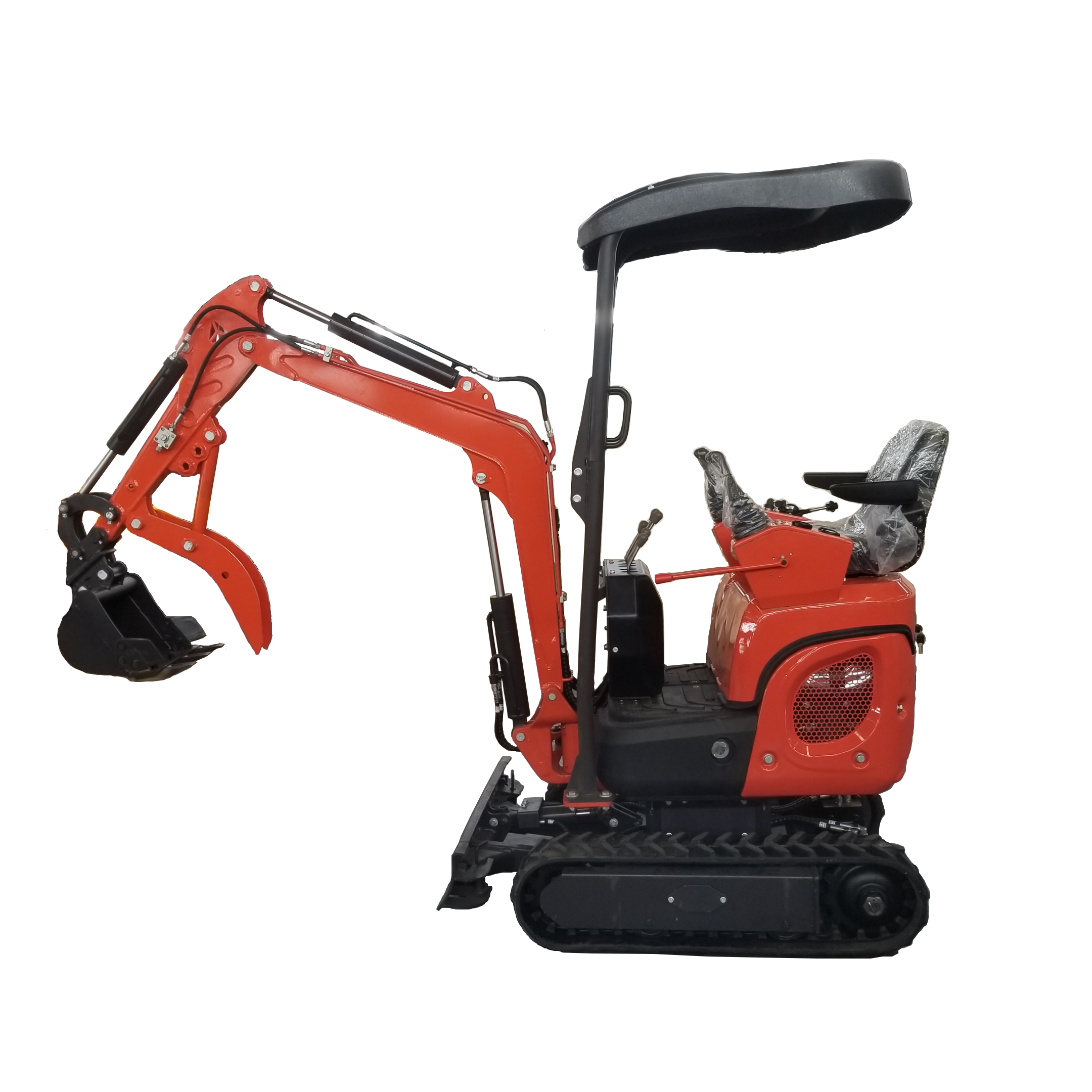 Mini crawler excavator from China Shandong Ken Stone factory  Mini Excavator 1 Ton with  CE certificate Rhinoceros XN12-9