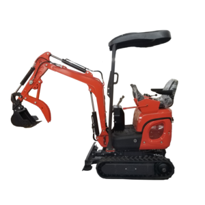 Mini crawler excavator from China Shandong Ken Stone factory  Mini Excavator 1 Ton with  CE certificate Rhinoceros XN12-9