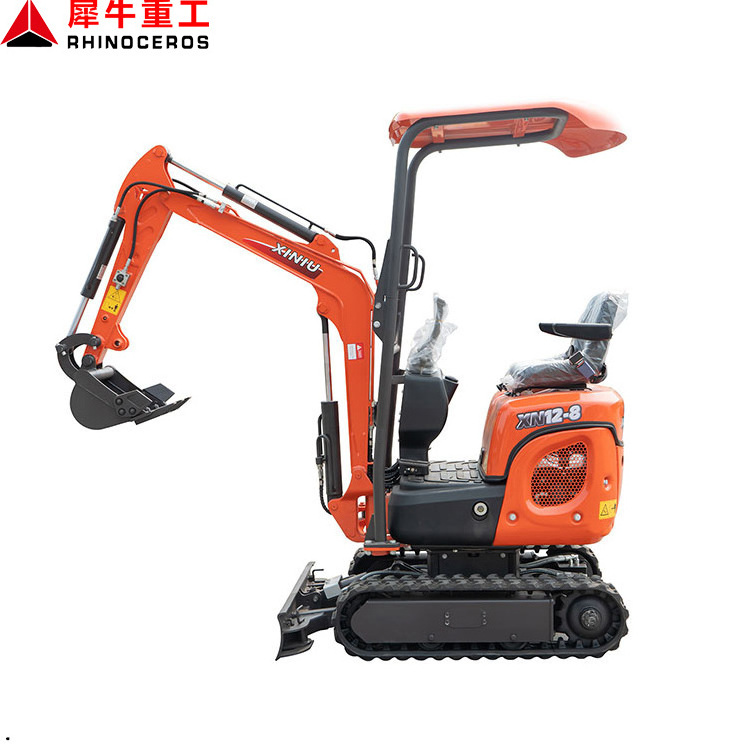 XN12-8  FREE SHIPPING small digger CE EPA China wholesale used mini excavators 1 ton 2 ton 1 8 ton