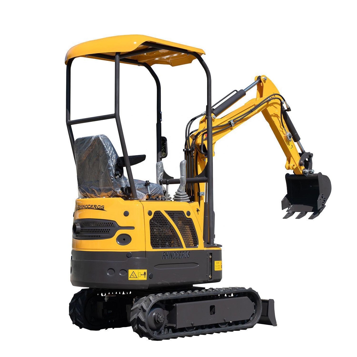 RHINOCEROS XN08 CE EPA China Cheap Mini Excavator 1 ton Small Digger For Sale