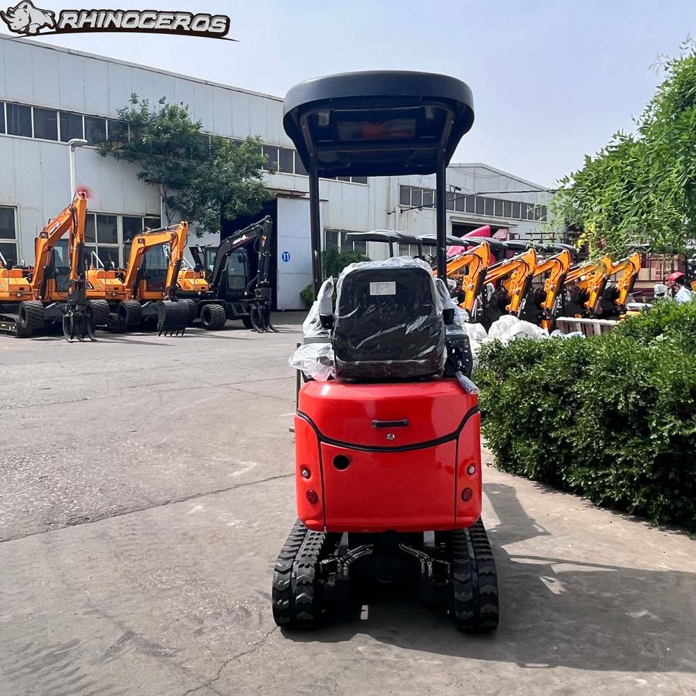 XN12-9 1 ton mini Bagger 2024 New Excavator Digging Hydraulic Micro Smallest Mini Excavator rhinoceros