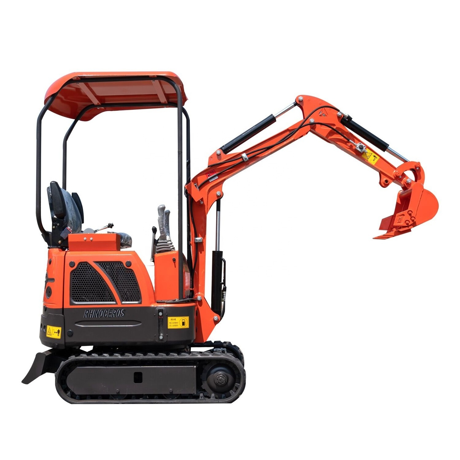 china_mini_excavator 1ton, Rhinoceros XN12 crawler excavator  digger 0.02cbm bucket 10.3rpm