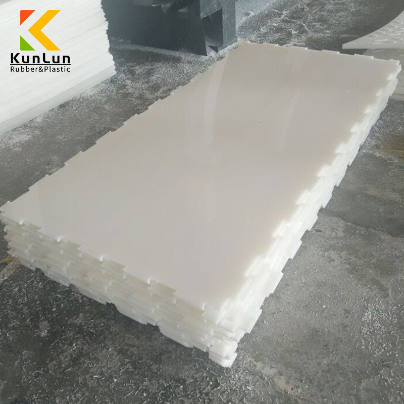 New design UHMWPE self lubricating infused 4x8ft synthetic ice tiles for ice skating hockey