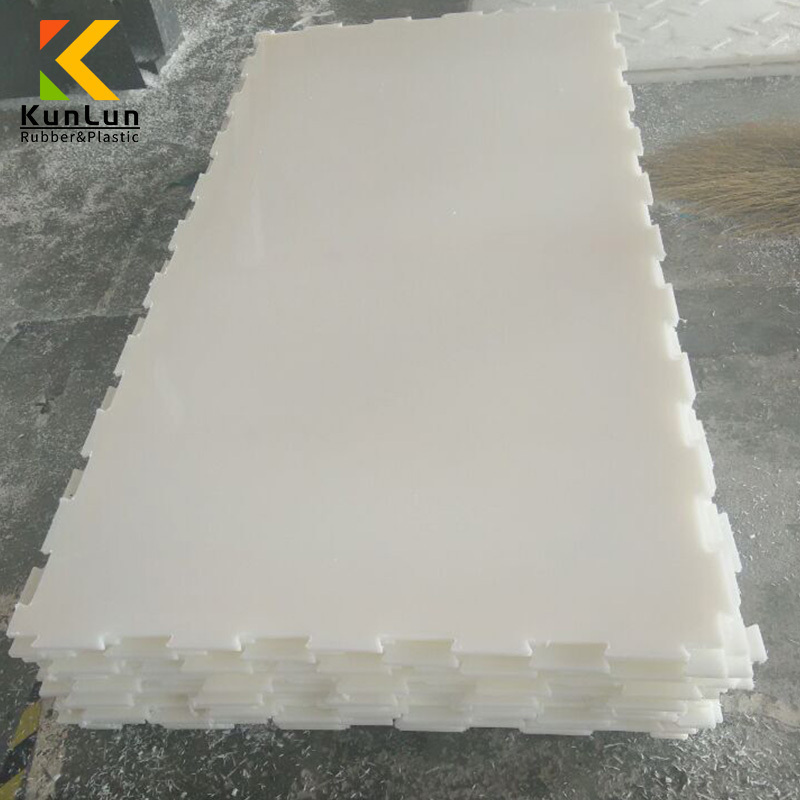 New design UHMWPE self lubricating infused 4x8ft synthetic ice tiles for ice skating hockey