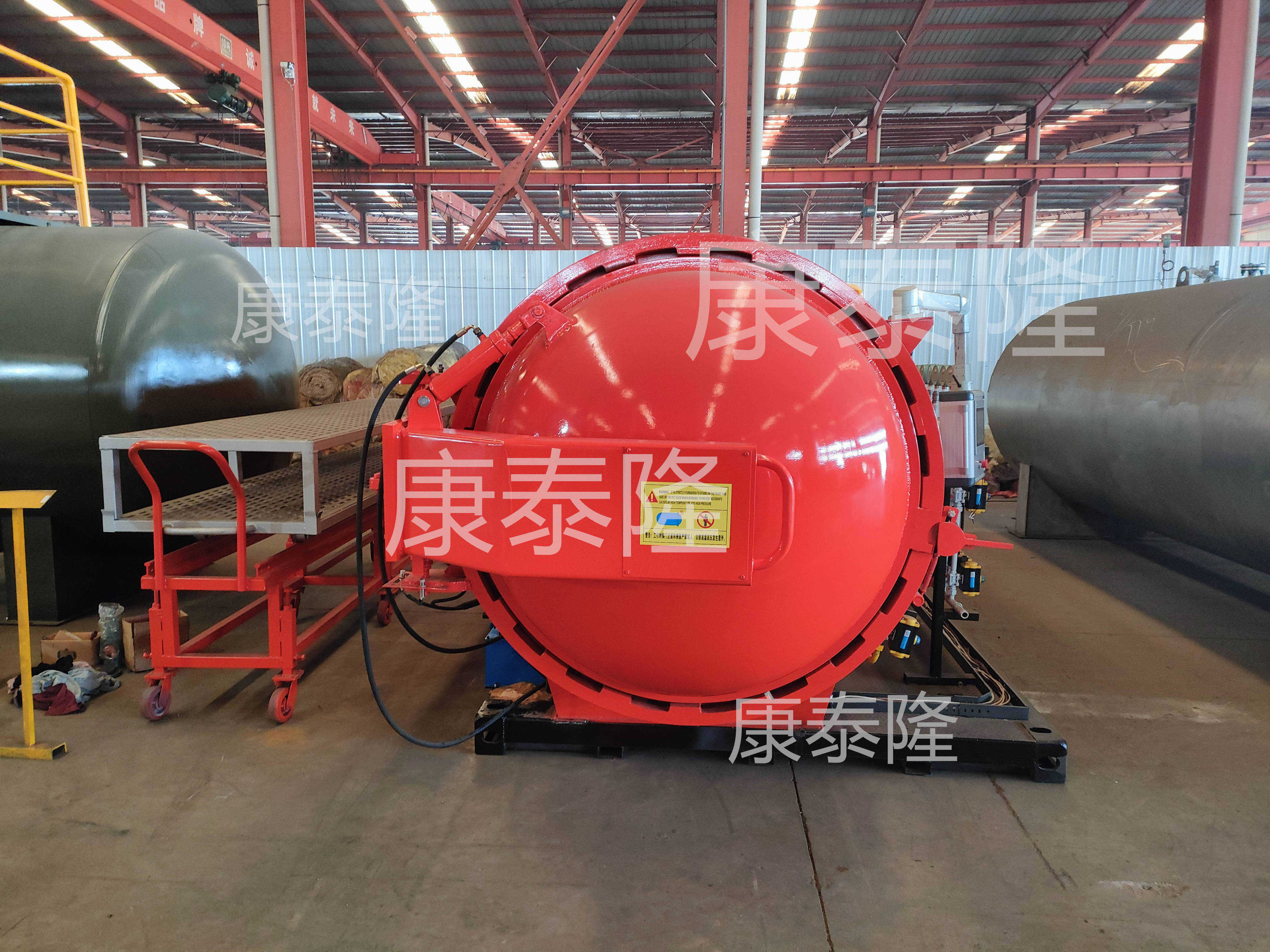 Automatic Industrial Composite Material Carbon Fiber Autoclave Machine Large Autoclave