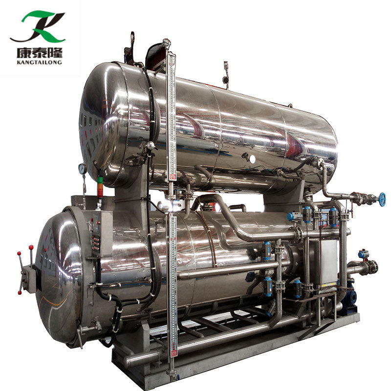 KTL Small Food Test Processing Programmable Pilot Plant Laboratory R&D Horizontal Autoclave Sterilizer Retort