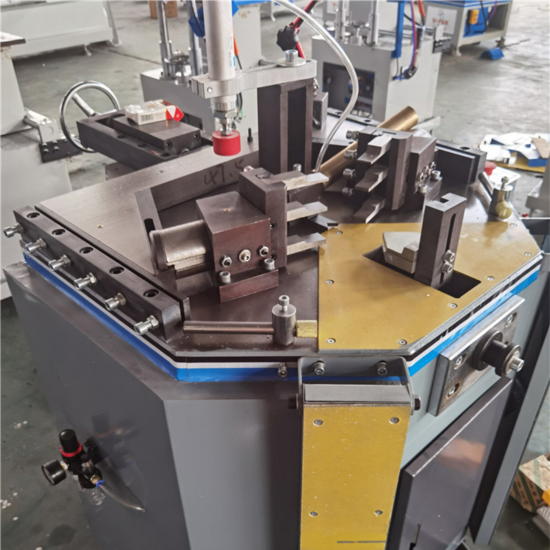 Windows And Door Single Head Corner Crimping Machine For Aluminum Profile