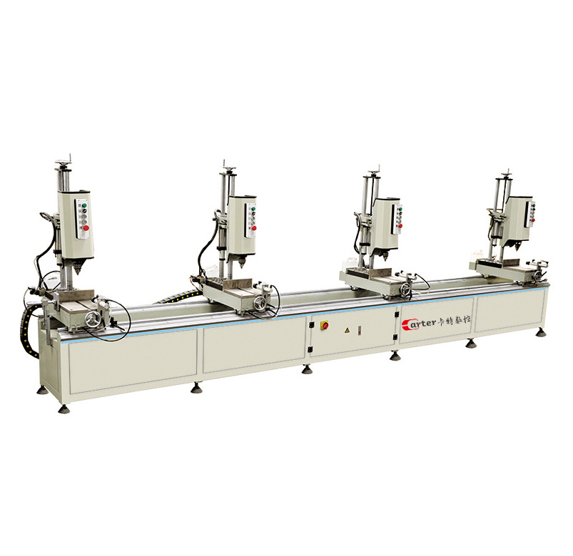 Multi head combination drilling machine  aluminum window machine  aluminum profile drilling machine