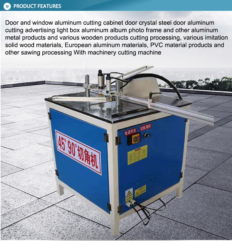 Photo Frame 45 Degree Aluminum Angle Cutting Machine Price