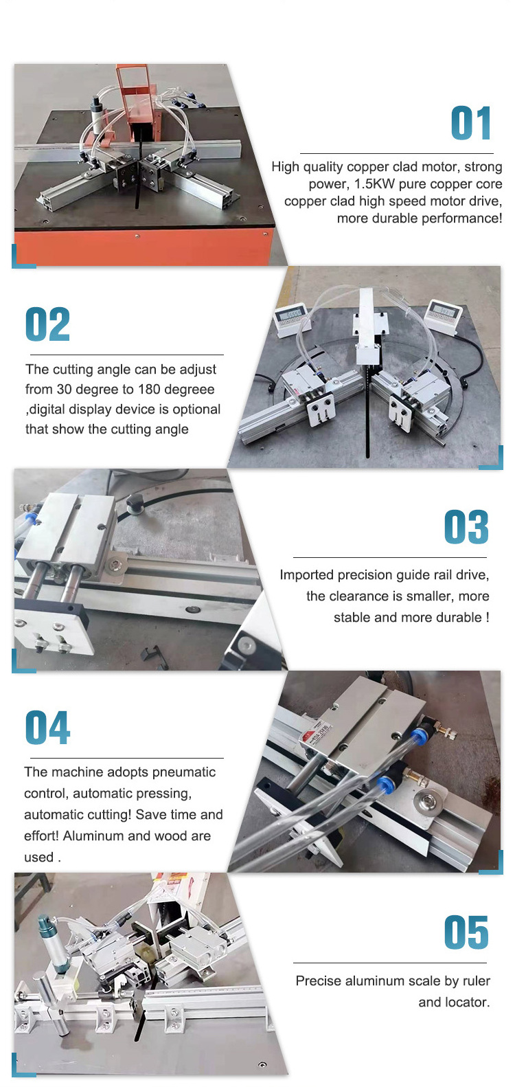 Photo Frame 45 Degree Aluminum Angle Cutting Machine Price