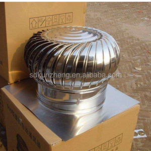 Kunzheng Wind Power Roof Turbo Ventilator No Power Exhaust fan